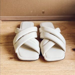 Anine Bing Ivory Sandals